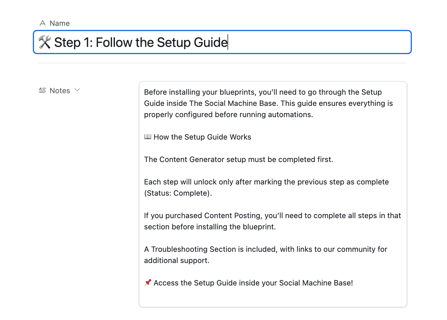 Endless Content Possibilities: screenshot